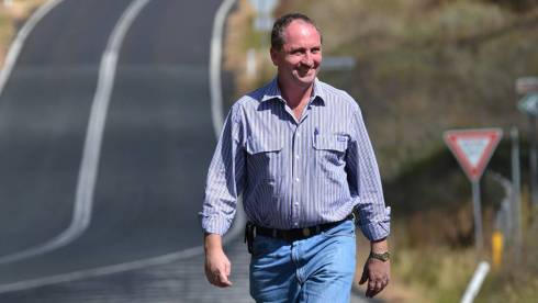 HITTING THE ROAD: Nationals candidate for New England Barnaby Joyce has forums in 29 towns and villages over the next three weeks. SOURCE: The Northern Daily Leader