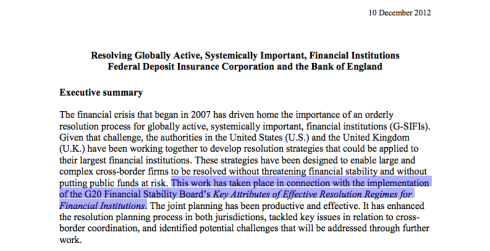 FDIC and BoE: Resolving Globally Active, Systemically Important, Financial Institutions, December 2012 (click to enlarge)